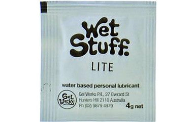 101781 - Wet Stuff  Lite 4G Sachet - Just for you desires