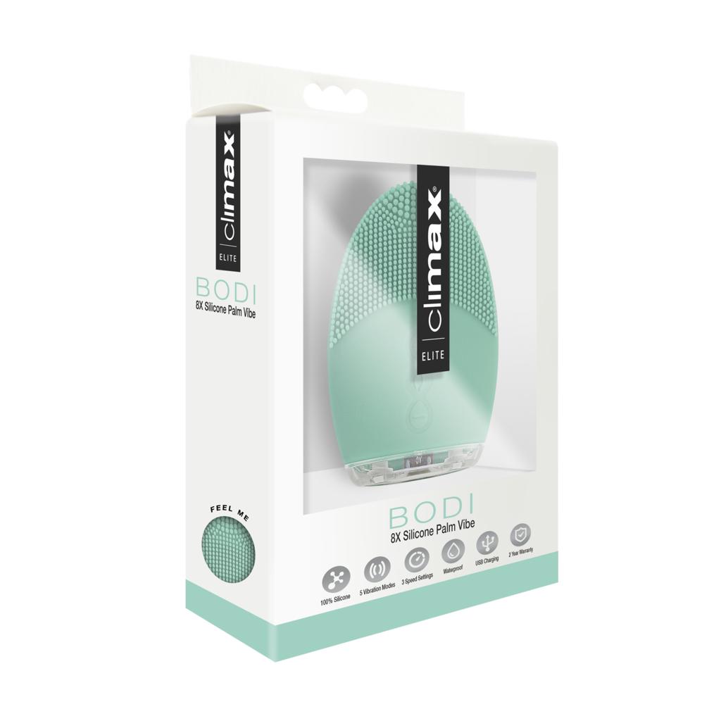 Climax Elite Bodi 15 X Silicone Palm Vibe Seafoam - Just for you desires