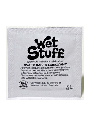 125911 - Wet Stuff  Vitamin E 4G Sachet - Just for you desires
