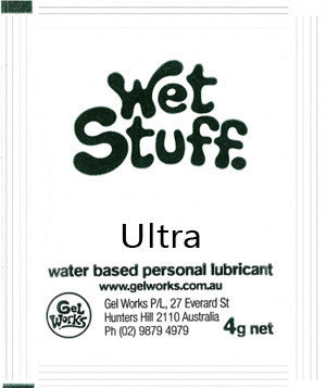 132964 - Wet Stuff  Ultra 4G Sachet - Just for you desires