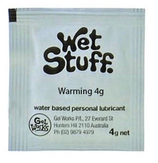 134843 - Wet Stuff  Warming 4G Sachet - Just for you desires