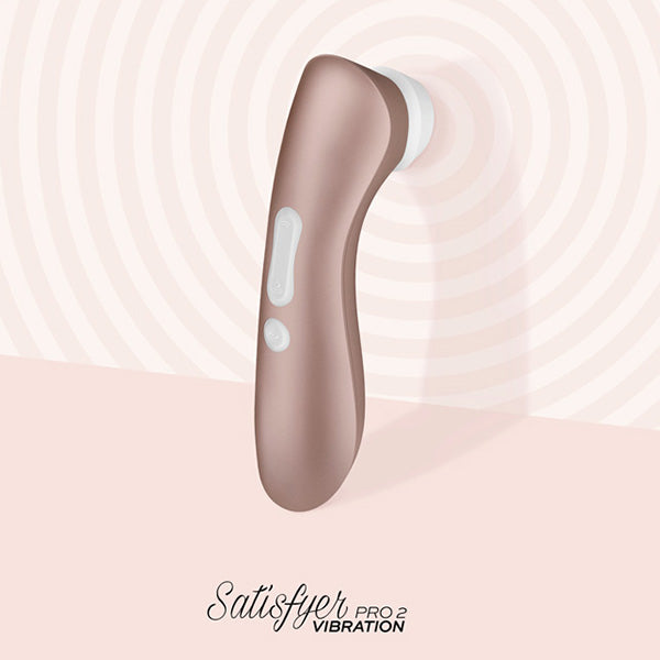 Satisfyer Pro 2+ Light Rose Gold - Just for you desires