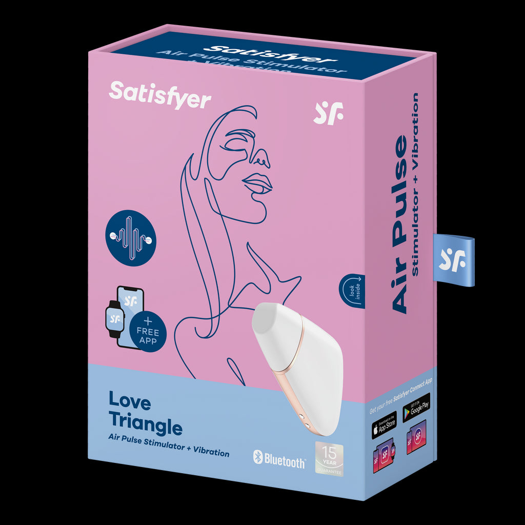 Satisfyer Love Triangle White - Just for you desires