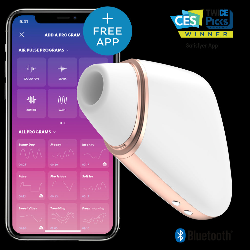 Satisfyer Love Triangle White - Just for you desires