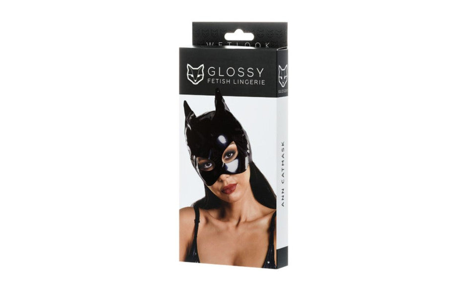 Glossy Wetlook Cat Mask - Just for you desires