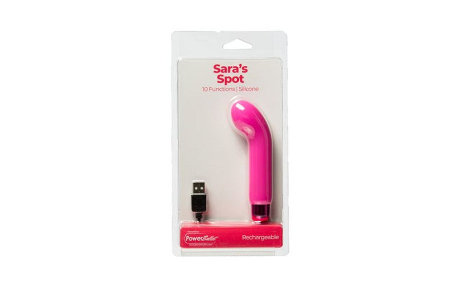 Power Bullet Sara’s Spot Compact G Spot Vibrator Pink - Just for you desires