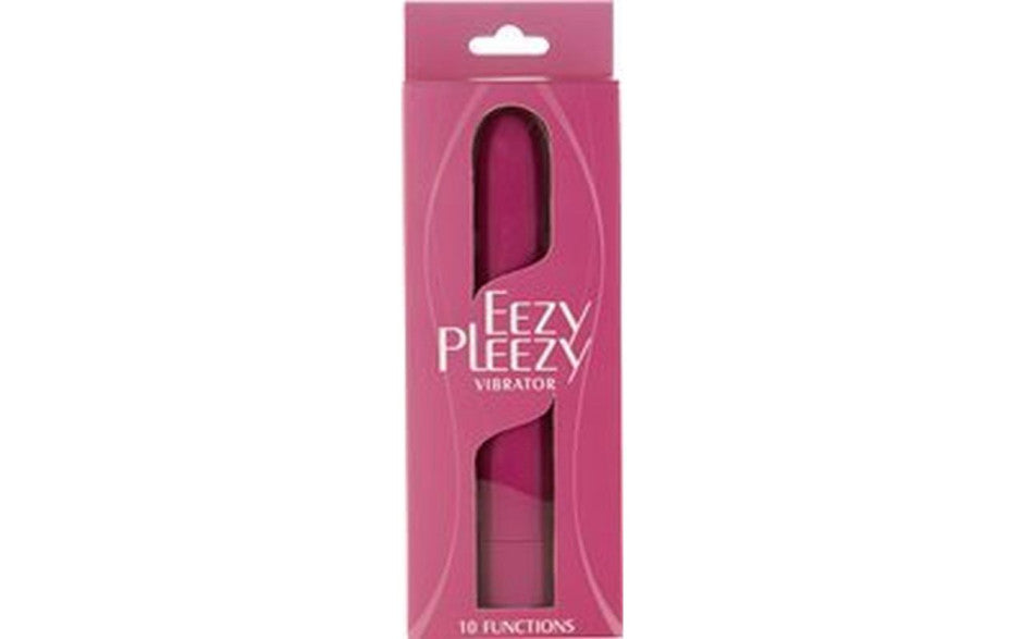 Eezy Pleezy 10 Speed 18cm Bullet Vibrator Pink - Just for you desires