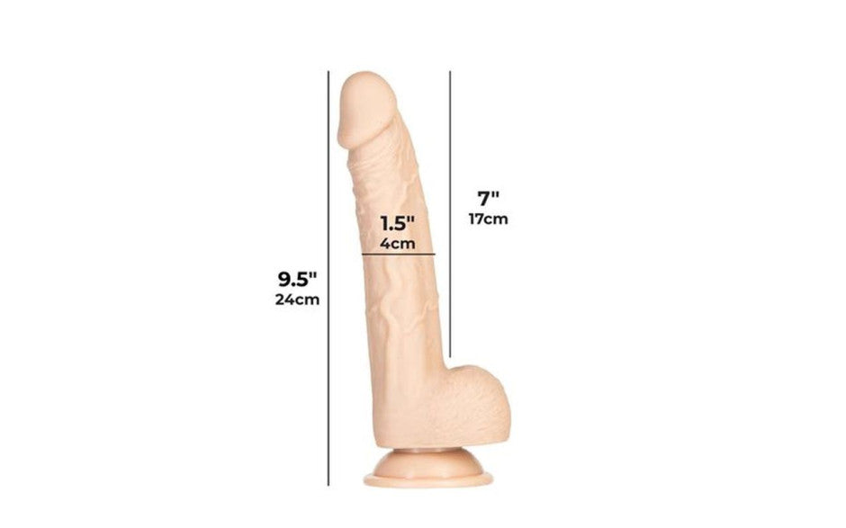 Tristan 9in Dong Beige - Just for you desires