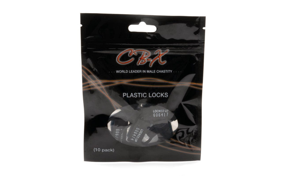 Cockcage Plastic Locks 10pc - Just for you desires