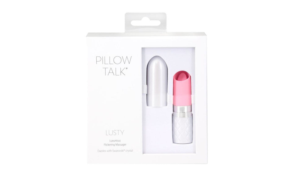 Pillow Talk Lusty Luxurious Flickering Massager Pink - Just for you desires