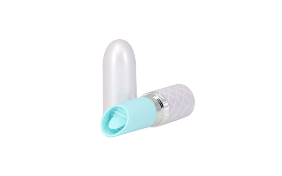 Pillow Talk Lusty Luxurious Flickering Massager Teal - Just for you desires