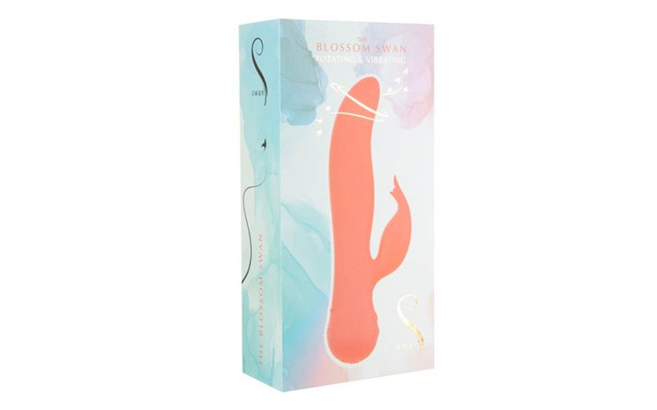 Blossom Swan Rabbit Vibrator - Just for you desires