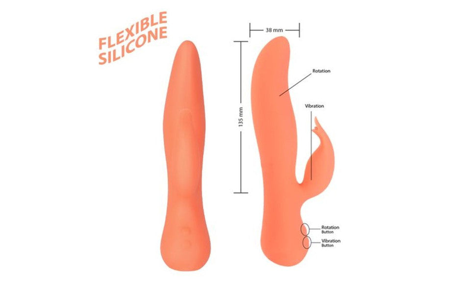 Blossom Swan Rabbit Vibrator - Just for you desires
