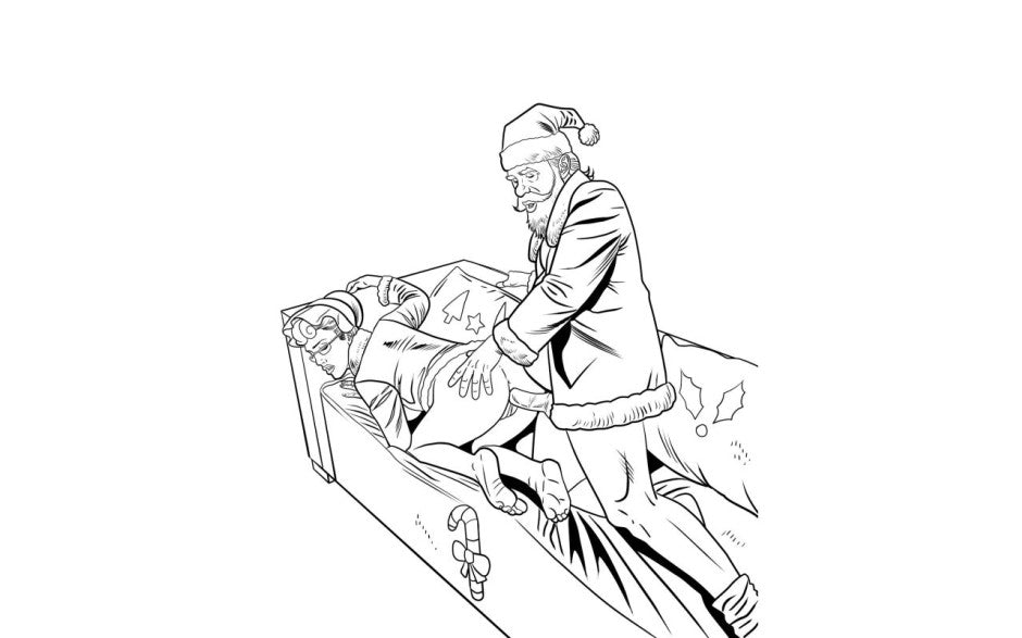 The Dirtiest Christmas Colouring Book Ever - Just for you desires