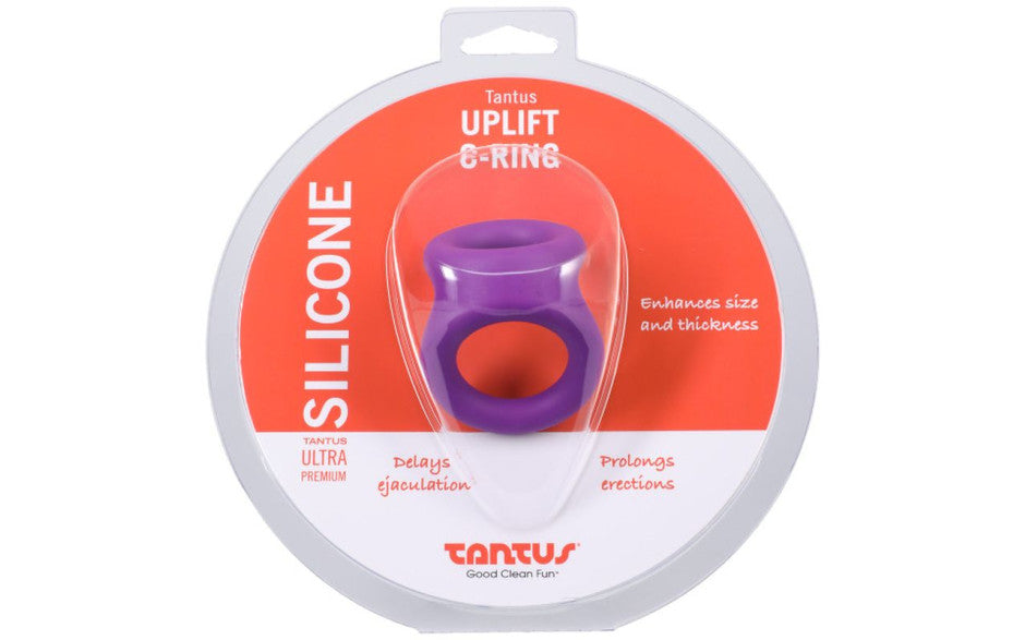 Uplift Silicone Cock Ring Lilac - Just for you desires