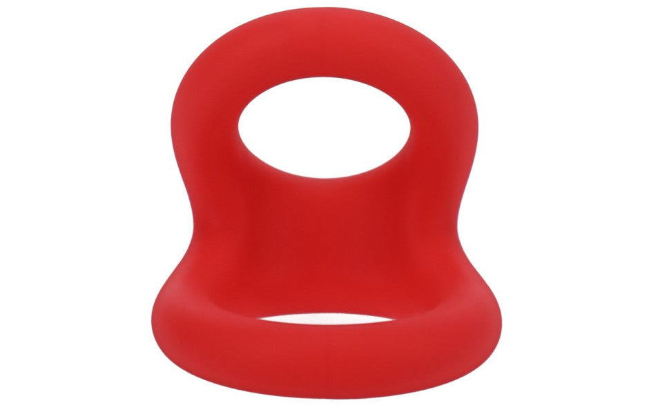 Uplift Silicone Cock Ring Crimson - Just for you desires