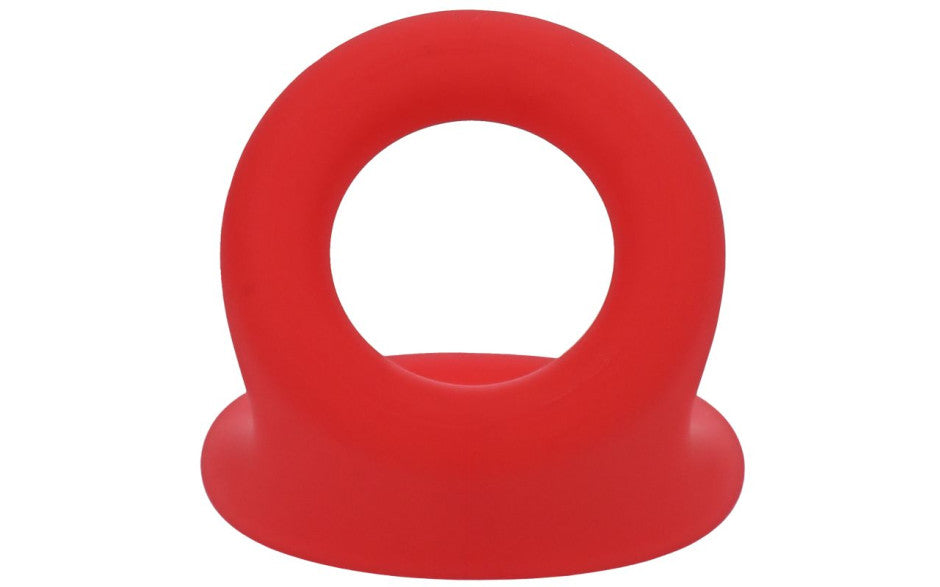 Uplift Silicone Cock Ring Crimson - Just for you desires
