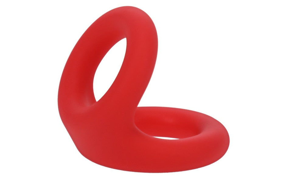 Uplift Silicone Cock Ring Crimson - Just for you desires
