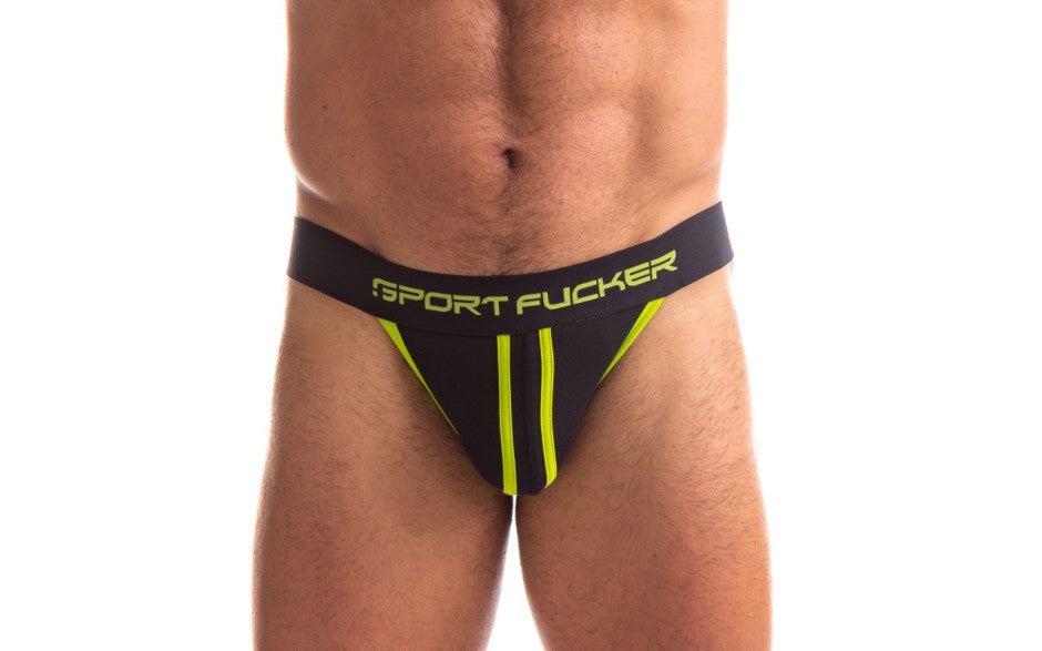 Jersey Jock Black/Green - Just for you desires