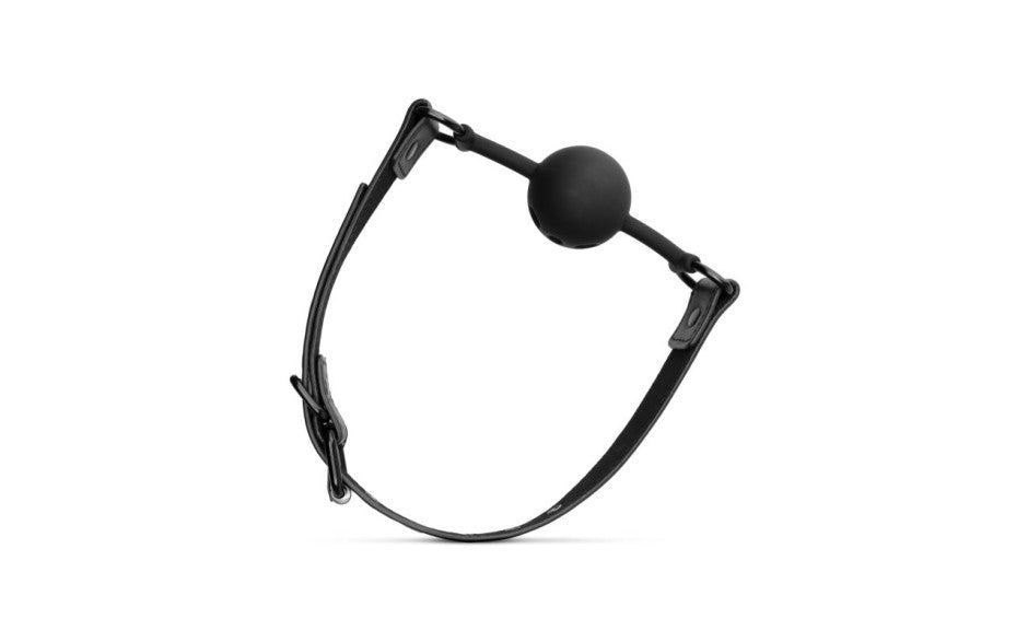 Breathable Silicone Ball Gag Black - Just for you desires