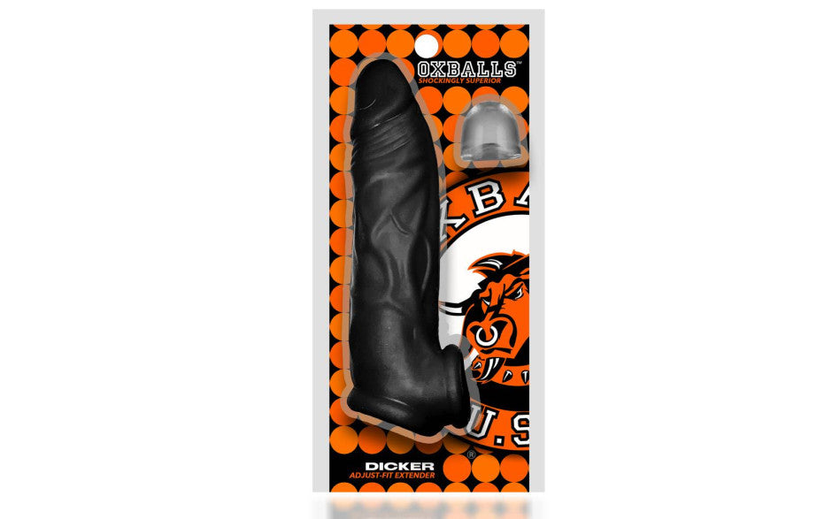 Dicker Ultra-Slim Cocksheath Black Ice - Just for you desires