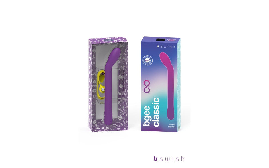 Bgee Infinite Classic - Purple - Purple 18 cm USB Rechargeable Vibrator - Just for you desires