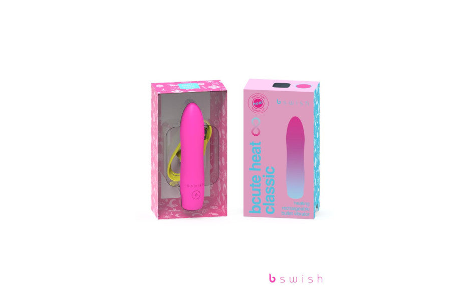Bcute Infinite Heat Classic - Sunset Pink - Pink 10 cm USB Rechargeable Vibrator - Just for you desires