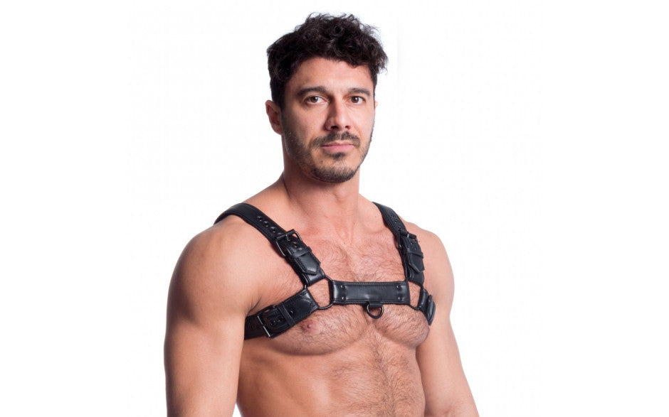 Vegan Bulldog Harness Black - Just for you desires