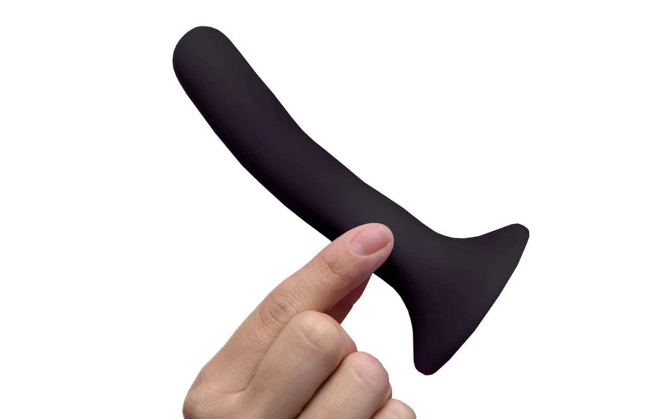 Black Silicone Strap-On Dildo Small - Just for you desires