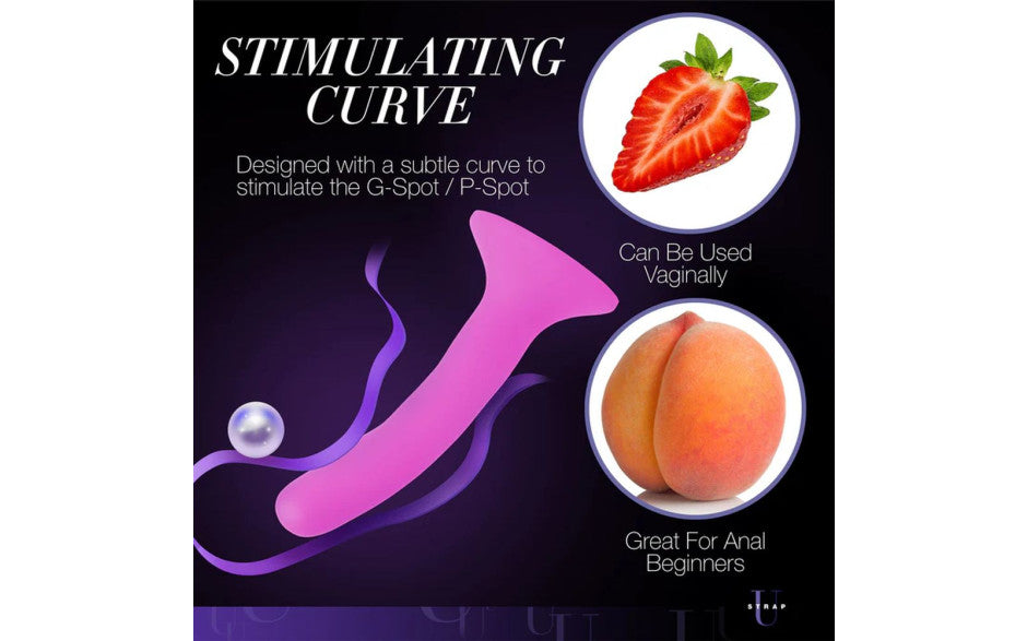 Pink Silicone Strap-On Dildo Small - Just for you desires