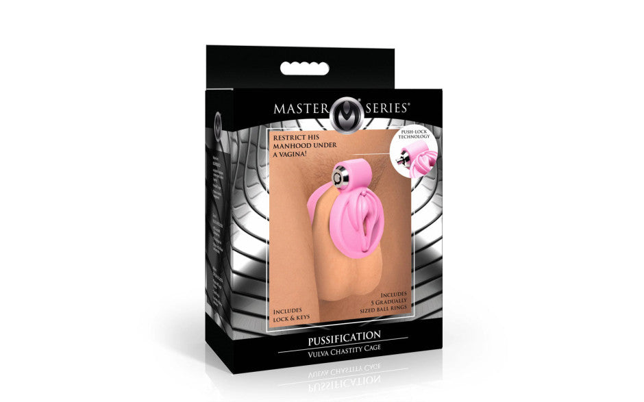 Pussification Vulva Chastity Cage - Just for you desires