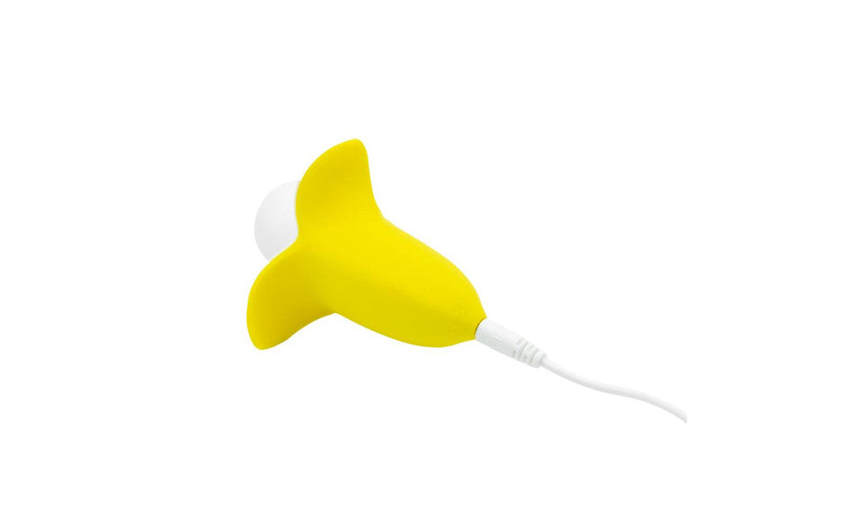 Banana Bliss 13cm Silicone Slimline Vibrator Massager - Just for you desires