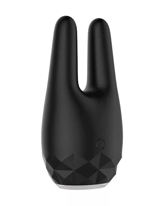 Diamonds The Countess - Mini Rabbit Ears Massager Blk - Just for you desires