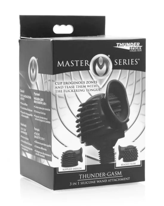 MS Thunder-Gasm 3 in 1 Wand Attachment - Just for you desires