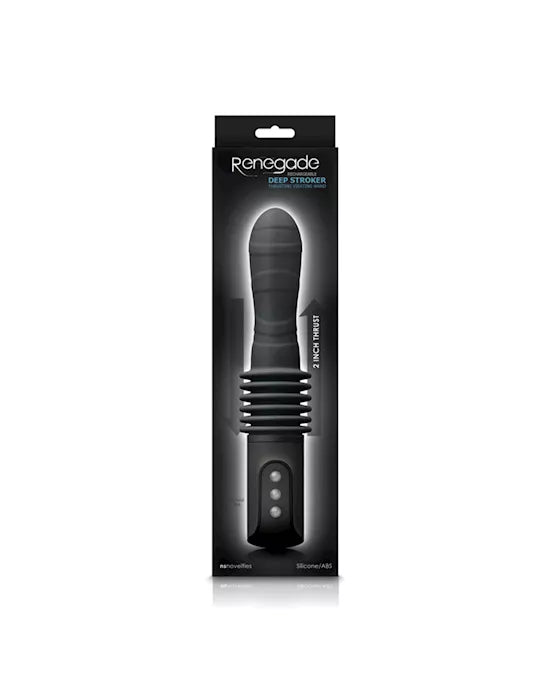 Renegade Deep Stroker Black - Just for you desires