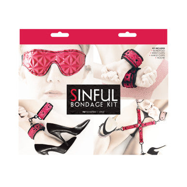 231106 - Sinful Bondage Kit Pink - Just for you desires