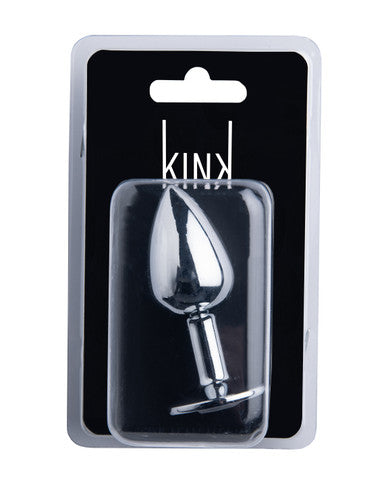 231494 - Kinki Range Alloy Gem Butt Plug - 2.8 Inch - Just for you desires