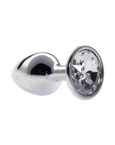 231498 - Kinki Range Alloy Gem Butt Plug - 2.8 Inch - Just for you desires