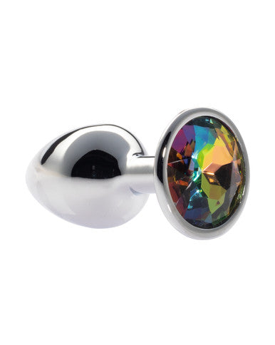 231500 - Kinki Range Alloy Gem Butt Plug - 2.8 Inch - Just for you desires
