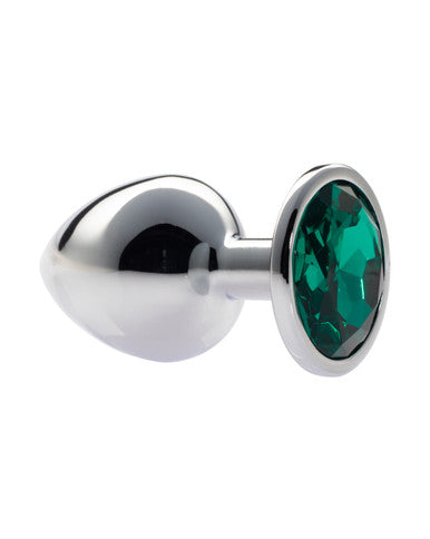 231523 - Kinki Range Alloy Gem Butt Plug - 3.7 Inch - Just for you desires