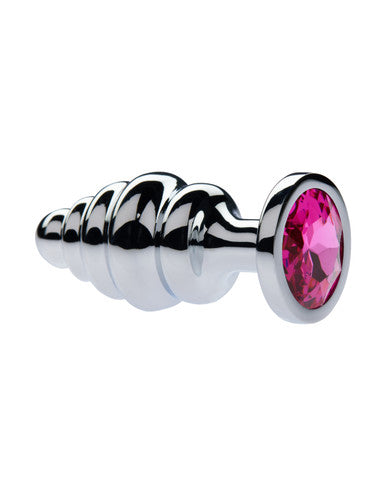 231647 - Kinki Range Alloy Gemmed Butt Plug - 3.2 Inch - Just for you desires