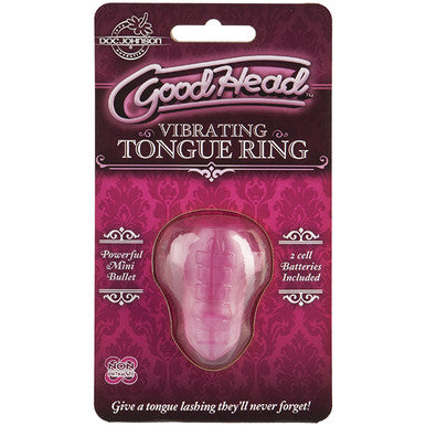 233214 - Doc Johnson Goodhead Vibrating Tongue Ring - Just for you desires