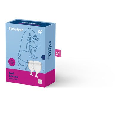 234302 - Satisfyer Feel Secure Menstrual Cup - Just for you desires