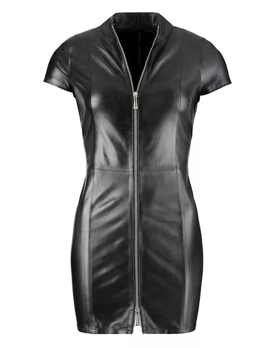 Leather Mini Dress XL - Just for you desires