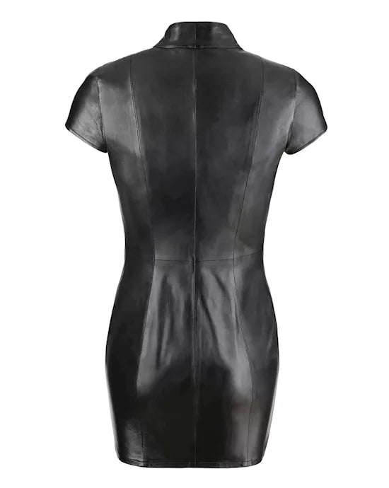 Leather Mini Dress XL - Just for you desires