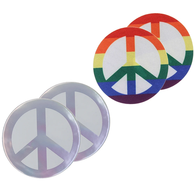 PRIDE PEACE SIGNS Pasties - Just for you desires