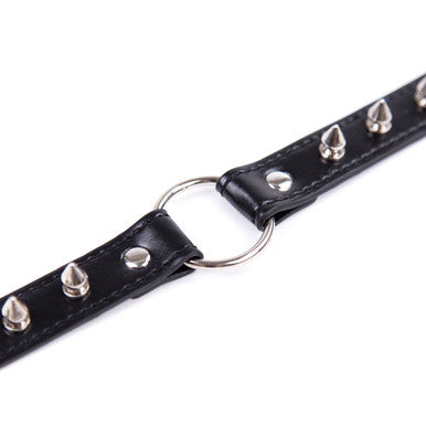 249318 - Spiked O-Ring Collar - Just for you desires
