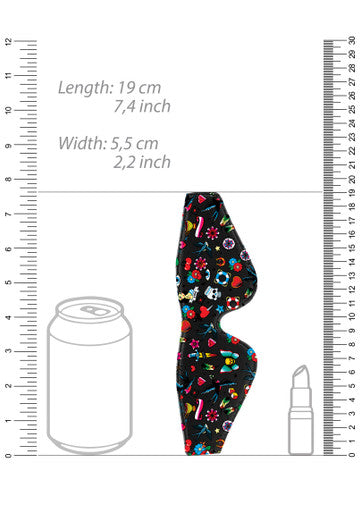 249988 - Printed Eye Mask - Old School Tattoo Style - Just for you desires