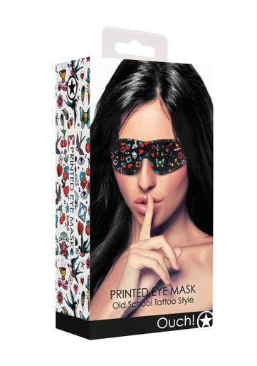 249988 - Printed Eye Mask - Old School Tattoo Style - Just for you desires