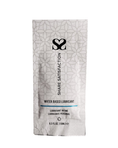 252178 - Share Satisfaction Water Based Lubricant - 10Ml - Just for you desires